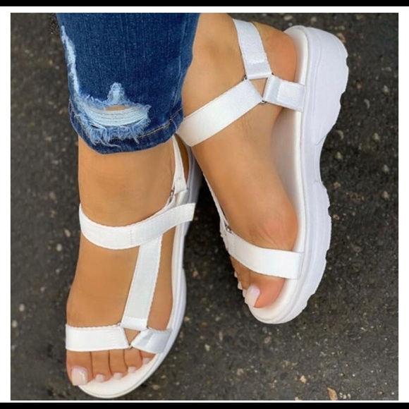 Summer Sneakers Sandals!!! Very cute, only 1 pair. - Picture 1 of 1